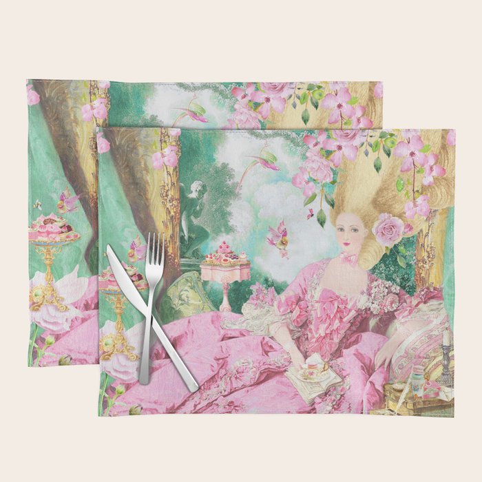 Marie Antoinette Garden Party Placemat Gallery Image 1