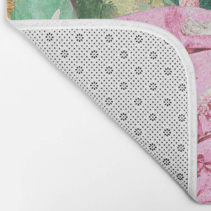 Marie Antoinette Garden Party Bath Mat Gallery Image 2