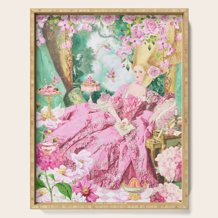 Marie Antoinette Garden Party Serving Tray Gallery Image 1