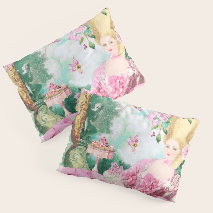 Marie Antoinette Garden Party Pillow Sham Gallery Image 3