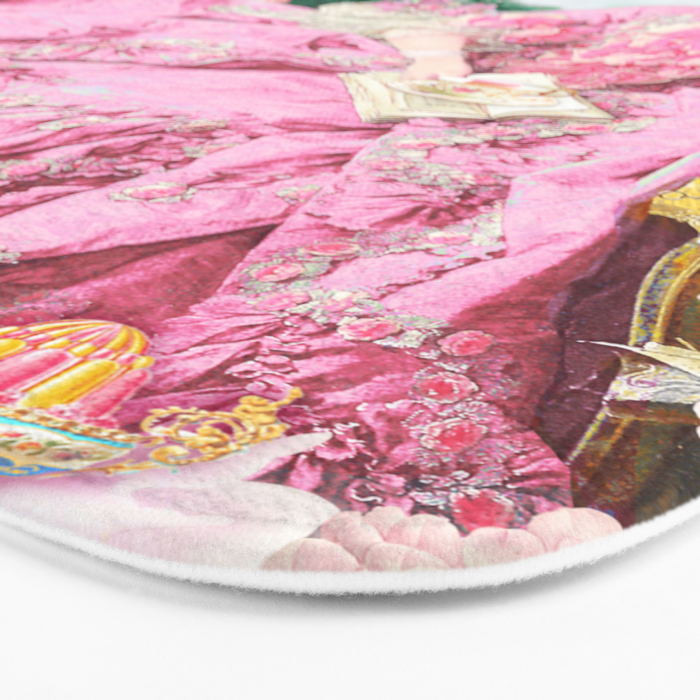 Marie Antoinette Garden Party Bath Mat Gallery Image 3