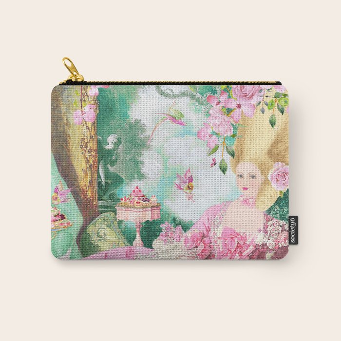 Marie Antoinette Garden Party Carry All Pouch Gallery Image 1