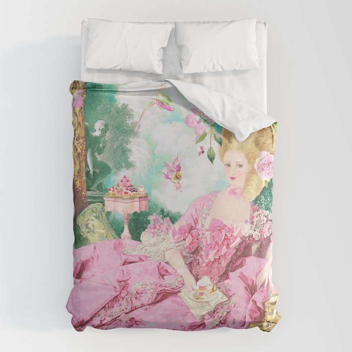 Marie Antoinette Garden Party Duvet Cover Gallery Image 6