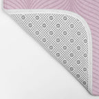 Elysian XIII Lilac Pink Bath Mat Gallery Image 2