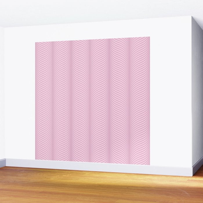 Elysian XIII Lilac Pink Wall Mural Gallery Image 2