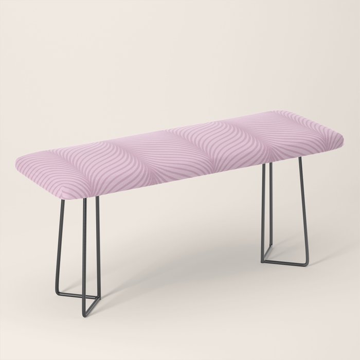 Elysian XIII Lilac Pink Bench Gallery Image 1
