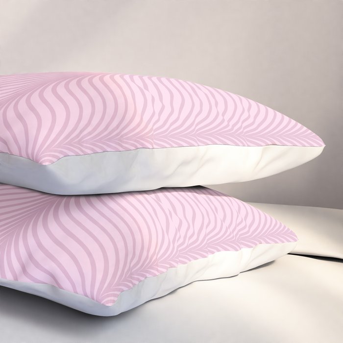 Elysian XIII Lilac Pink Pillow Sham Gallery Image 3