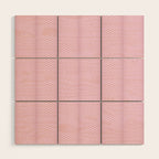 Elysian XIII Lilac Pink Wood Wall Art Gallery Image 1
