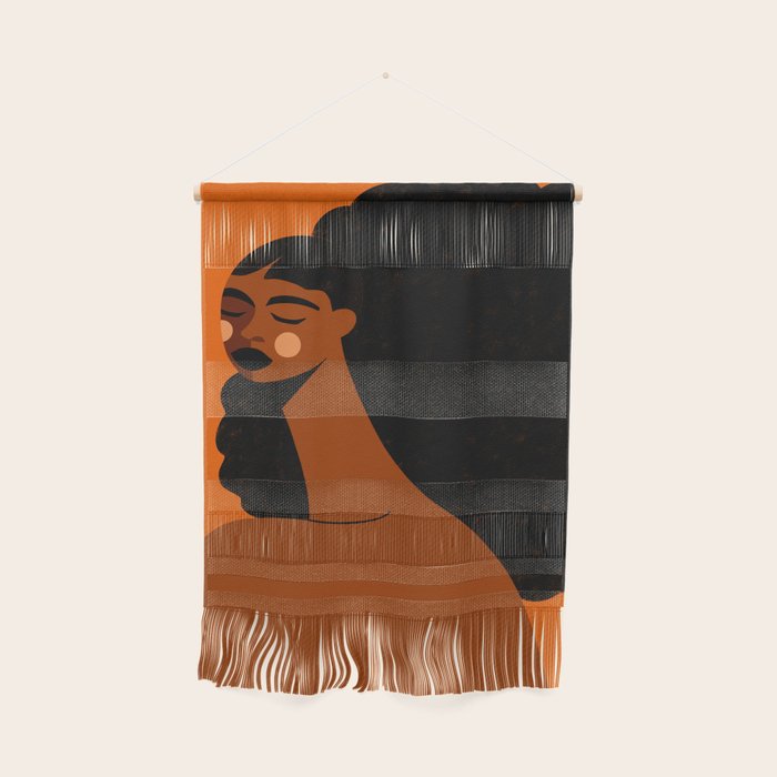 Portrait of Silent Strength Wall Hanging Gallery Image 1