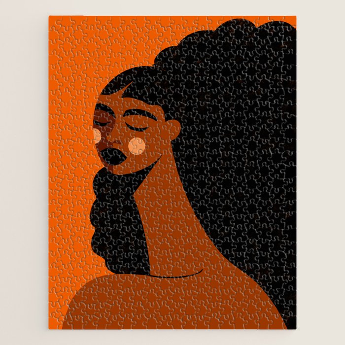 Portrait of Silent Strength Jigsaw Puzzle Gallery Image 1