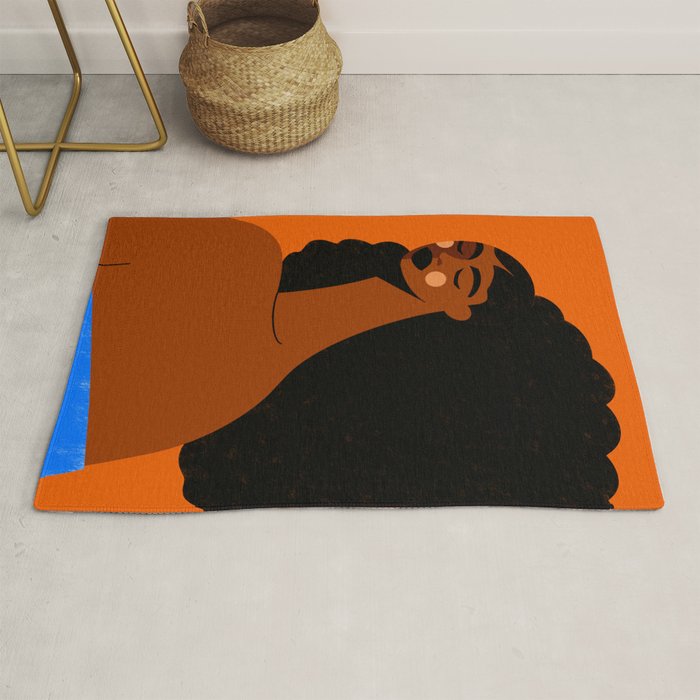 Portrait of Silent Strength Rug Gallery Image 1