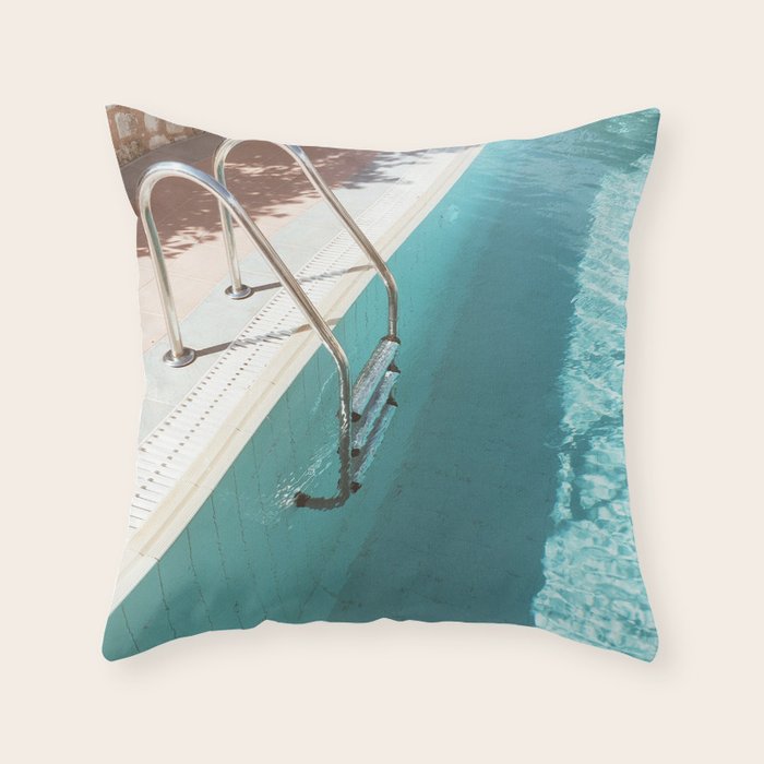 Swimming Pool IV Throw Pillow Gallery Image 1