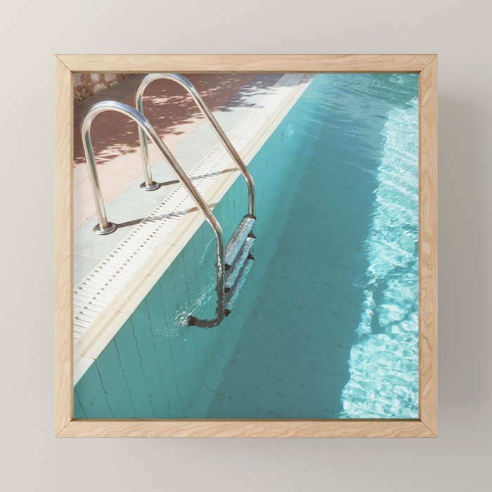 Swimming Pool IV Mini Art Print Gallery Image 1