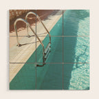 Swimming Pool IV Wood Wall Art Gallery Image 1