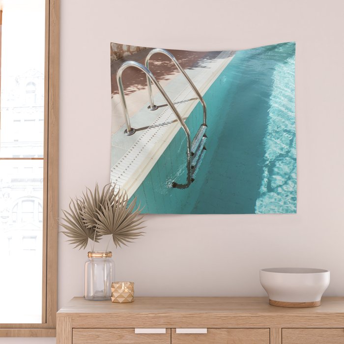 Swimming Pool IV Wall Tapestry Gallery Image 2