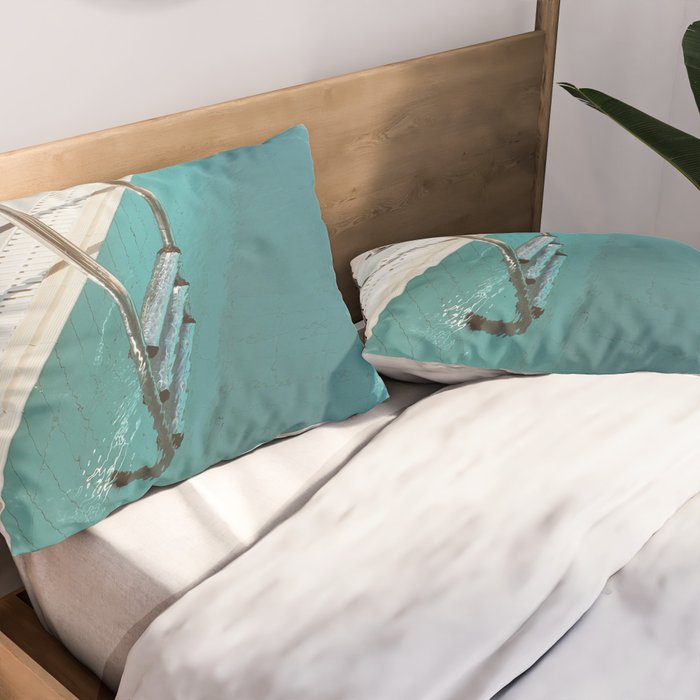Swimming Pool IV Pillow Sham Gallery Image 2