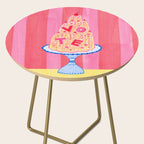 Mold the Future & Vote in Cherry Red Side Table Gallery Image 2