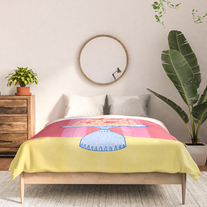 Mold the Future & Vote in Cherry Red Comforter Gallery Image 3