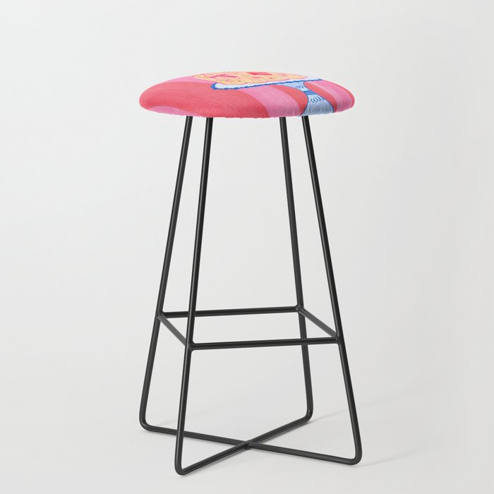 Mold the Future & Vote in Cherry Red Stool Gallery Image 1