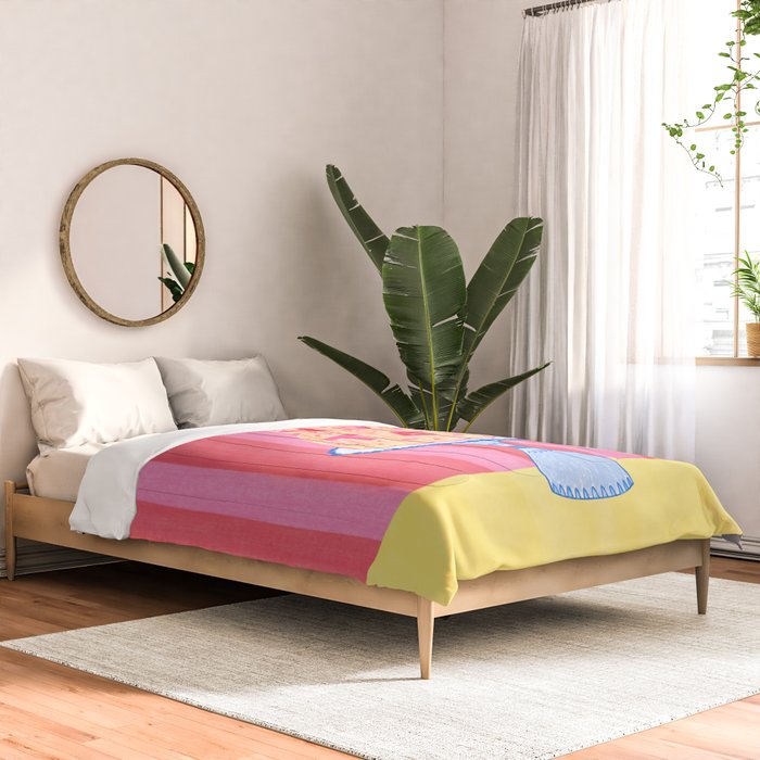 Mold the Future & Vote in Cherry Red Comforter Gallery Image 2