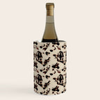 Chic Tortoise Shell on Ivory Wine Chiller Gallery Image 1