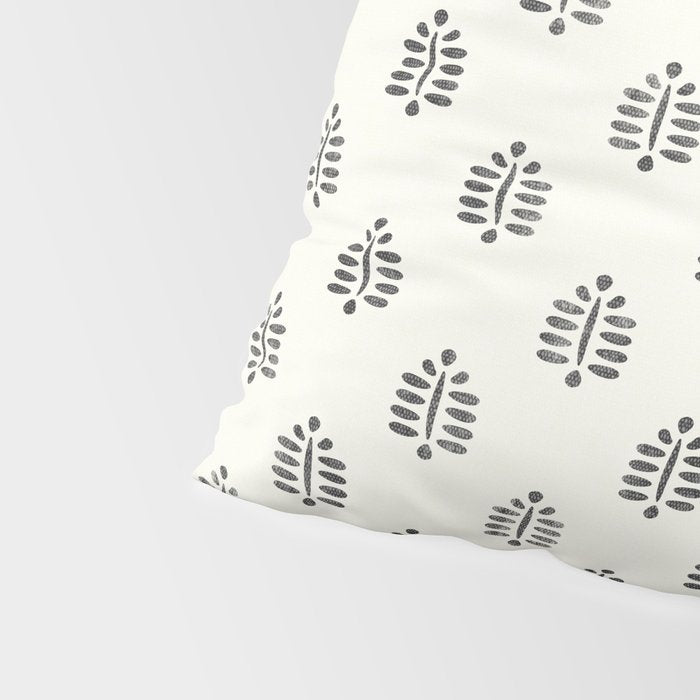block print palm  Pillow Sham Gallery Image 4