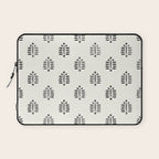 block print palm  Laptop Sleeve Gallery Image 1
