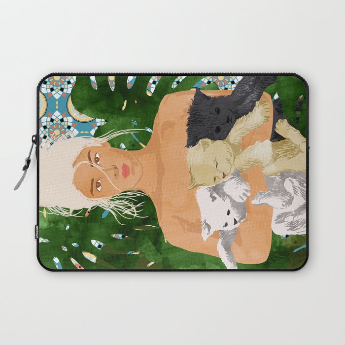 Morocco Vacay #illustration #painting Laptop Sleeve Gallery Image 1