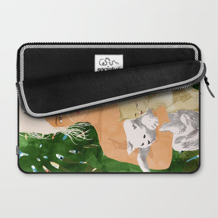 Morocco Vacay #illustration #painting Laptop Sleeve Gallery Image 2
