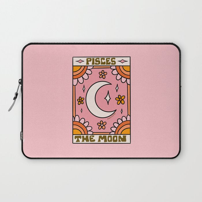 Pisces Tarot Card Laptop Sleeve Gallery Image 1