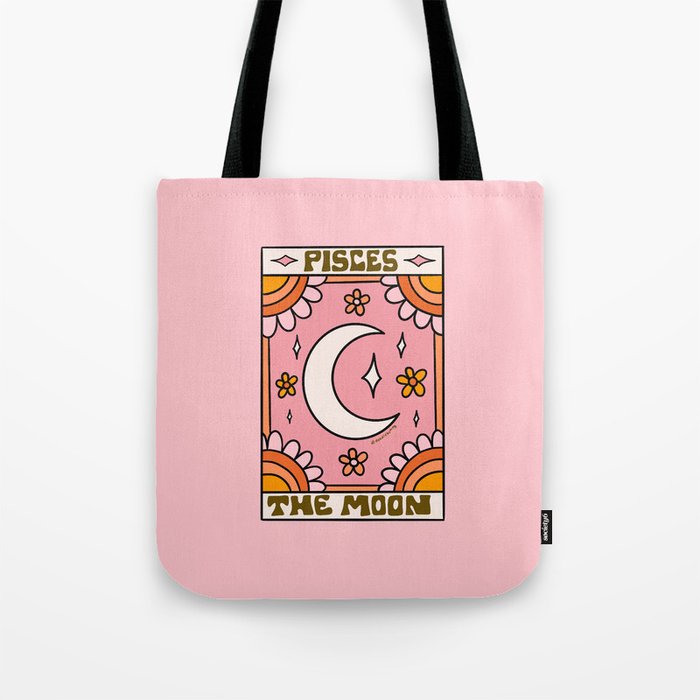 Pisces Tarot Card Tote Bag Gallery Image 1