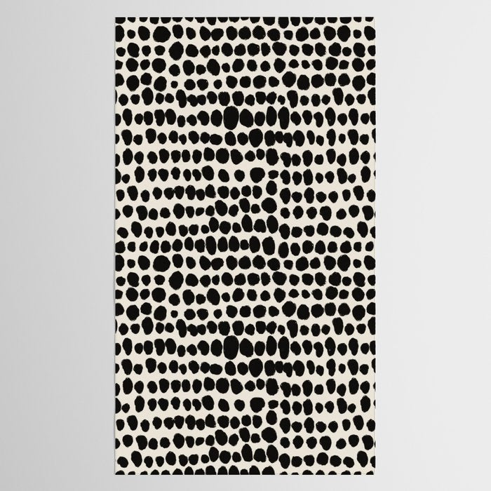 Irregular Polka Dot Pattern #1 Tablecloth Gallery Image 2