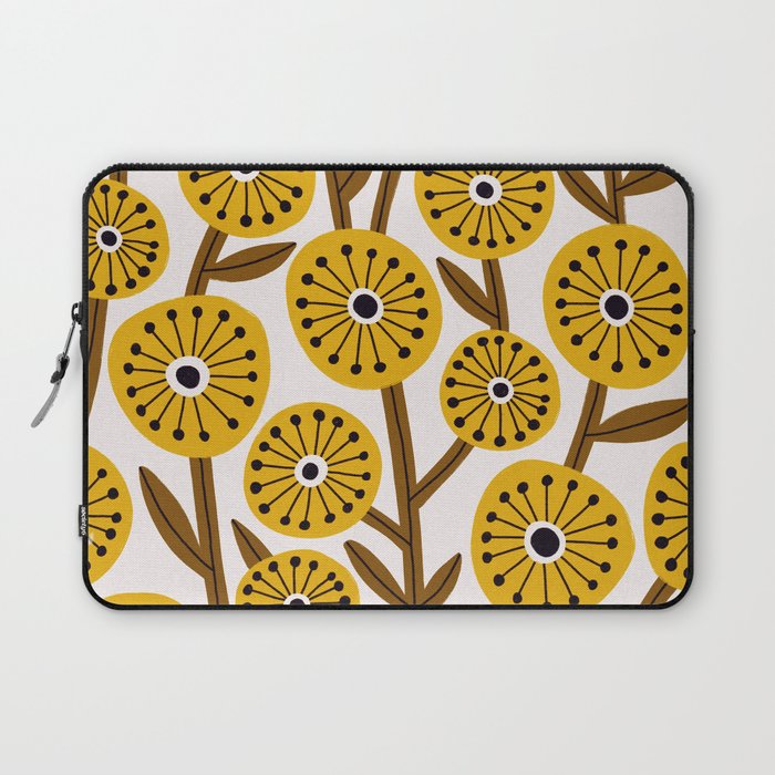 Mid Century Garden #1 Laptop Sleeve Gallery Image 1