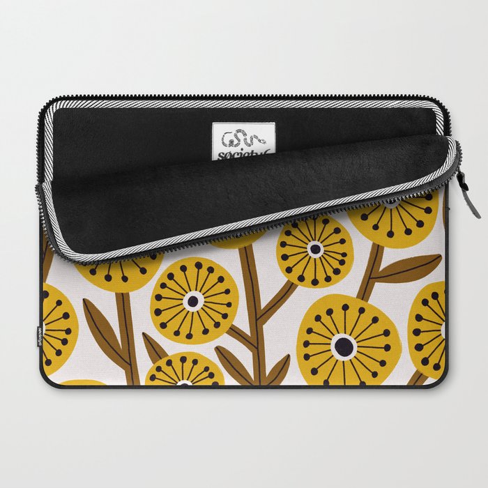 Mid Century Garden #1 Laptop Sleeve Gallery Image 2
