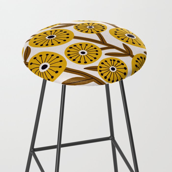 Mid Century Garden #1 Stool Gallery Image 2