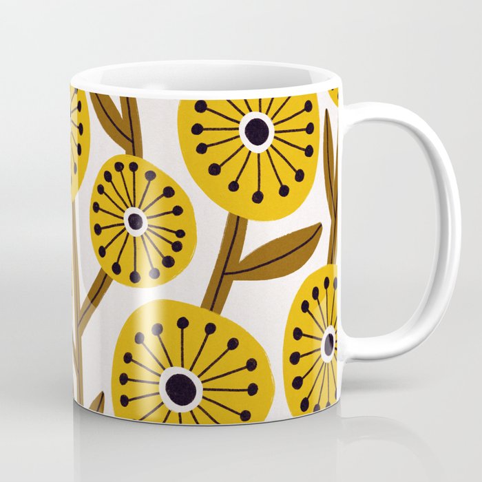 Mid Century Garden #1 Coffee Mug Gallery Image 1