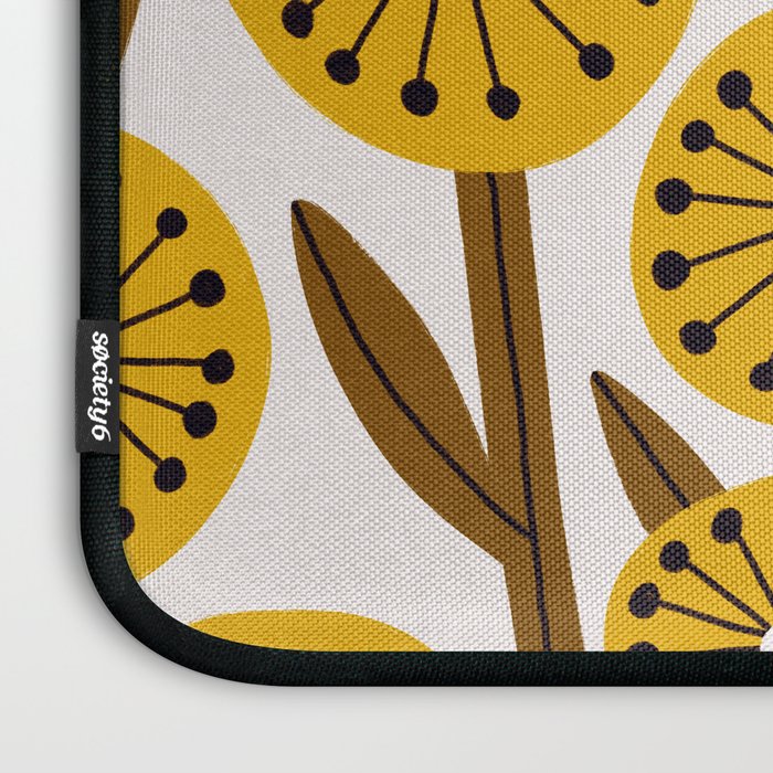 Mid Century Garden #1 Laptop Sleeve Gallery Image 3