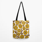 Mid Century Garden #1 Tote Bag Gallery Image 2