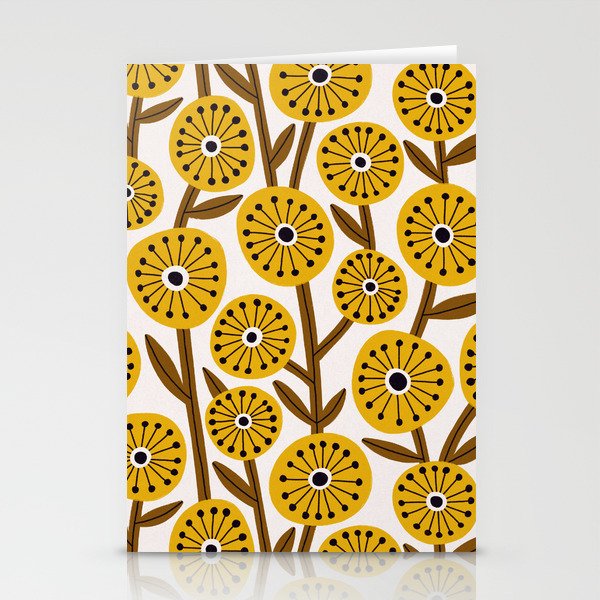 Mid Century Garden #1 Stationery Card Gallery Image 2
