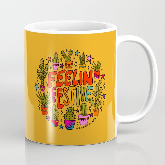 Feelin Festive Coffee Mug Gallery Image 1