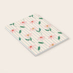 Flowers and stripes Notebook Gallery Image 3