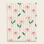 Flowers and stripes Notebook Gallery Image 4