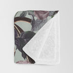 Snakes and Roses Throw Blanket Gallery Image 3