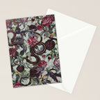 Snakes and Roses Stationery Card Gallery Image 2