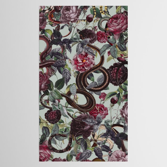 Snakes and Roses Tablecloth Gallery Image 2