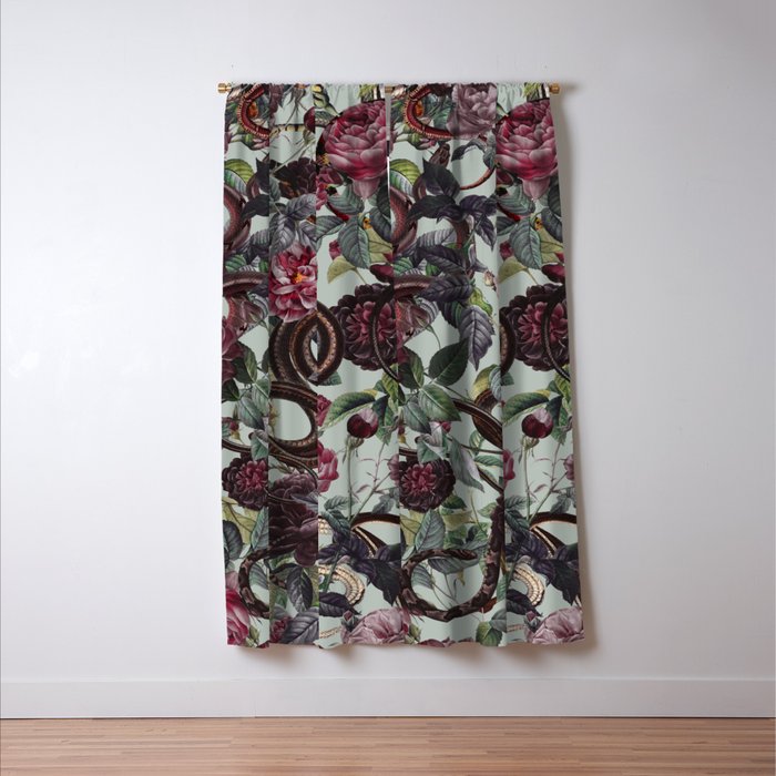 Snakes and Roses Window Curtain Gallery Image 3