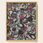 Snakes and Roses Serving Tray Gallery Image 1