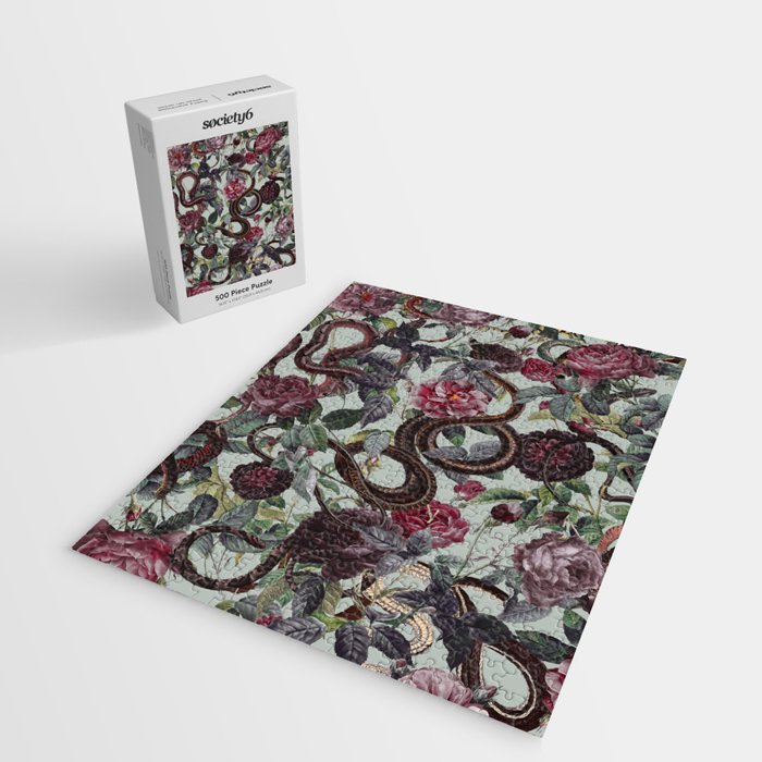 Snakes and Roses Jigsaw Puzzle Gallery Image 2