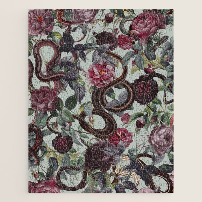 Snakes and Roses Jigsaw Puzzle Gallery Image 1