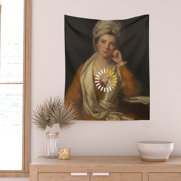 Loading Please Wait - Office Wall Tapestry Gallery Image 2